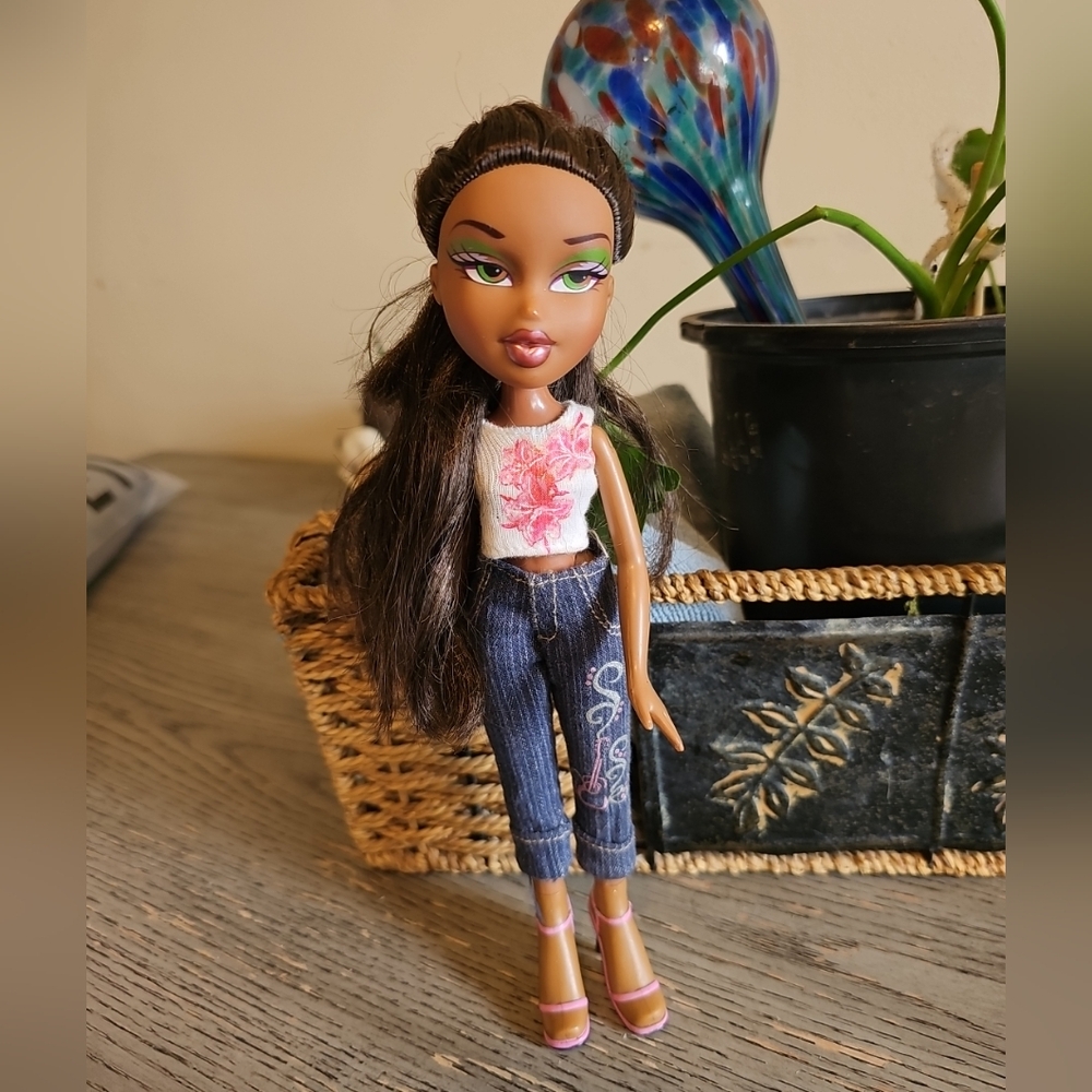 Vintage Rare Bratz 2004 Sasha Doll from the Funk Out fashion collection Y2K